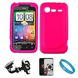 Pink Premium Soft Rubberized Silicone Skin Cover for Verizon Wireless New H ....