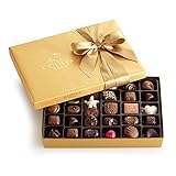 Godiva Chocolatier Gold Ballotin, Classic Gold Ribbon, 36 Count