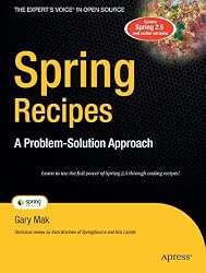 Spring Recipes: A Problem-Solution Approach (Books for Professionals by Professionals)