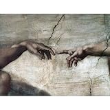 Michelangelo (Creation of Adam, Inset) Art Poster Print - 24x32