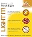 Light It! By Fulcrum, LED Motion Sensor Light, Wireless, Battery Operated, Charcoal