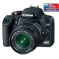 Canon Eos 1000d - Fotocamera Digitale - Slr - 10.1 Mpix - Obiettivo Canon Ef-S 18-55 Mm - Zoom Ottico: 3 X - Memoria Supportata: Sd, Scheda Di Memoria Sdhc