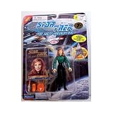Star Trek the Next Generation Dr. Beverly Crusher In Duty Uniform - Action Figure Gates McFadden