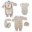 4-Piece Baby Bear Layette Set, 3-6 months