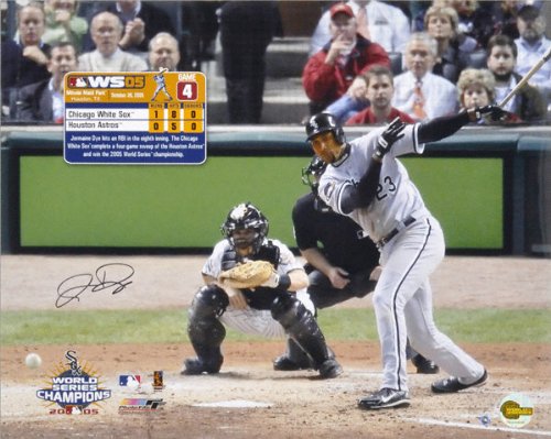 Jermaine Dye Chicago White Sox - World Series - Autographed 16x20 Photograph