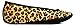 Nufoot Ballet Flats Women's Slippers, Travel Slippers, Yoga Socks, Indoor Shoes, Leopard Print, X-Large
