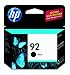 Original HP 92 Black Ink Cartridge in Retail Packaging