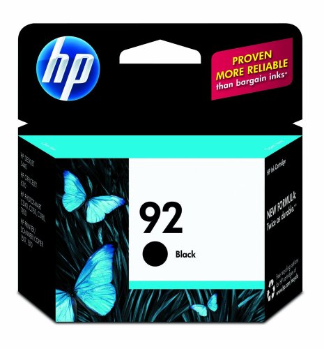 HP 92 Black Ink Cartridge in Retail Packaging (C9362WN#140)