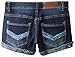 VIGOSS Big Girls' Blue Patchwork Shorts