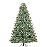 7 1/2' Diamond Fir Christmas Tree with Clear Lights