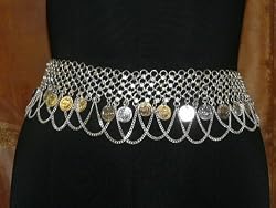Belly Dance Coin Hip Belt Costume Jewelry