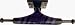 THUNDER THOMAS WARPAINT II HI 145 purple/black (Set Of 2)