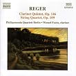 Reger: Clarinet Quintet & String Quartet