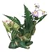 Exotic Environments Light Oak with Plants Aquarium Ornament, Medium
