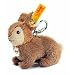 Steiff 112003 - Schl�sselanh�nger Hase 10 cm braun sitzend