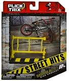 Mirraco Bike Company & Parking Gate: Flick Trix Street Hits ~4" BMX Finger Bike PlaysetIMAGE