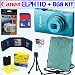 Canon PowerShot ELPH 110 HS 16.1 MP CMOS Digital Camera with 5x Optical Image Stabilized Zoom 24mm Wide-Angle Lens and 1080p Full HD Video Recording (Blue) + 8GB Accessory Kit