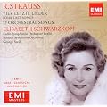 R. Strauss : Quatre derniers Lieder ("Vier Letzte Lieder") - 12 Lieder avec orchestre