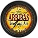 Arribas 's Beer and Ale Black Cascading Pub Style Wall Clock Image