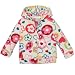 glacier fleece hoodie(milk 12mos)