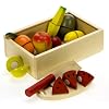 Cutting Fruit Pretend Wooden Play Food