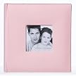 Fashion Fabric 200-Pocket Album - Pink