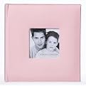 Fashion Fabric 200-Pocket Album - Pink