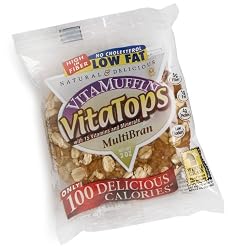 Vitalicious VitaMuffin VitaTops, MultiBran, 2-Ounce Packages (Pack of 24)