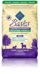 Blue Buffalo Basics Adult Dog Turkey & Potato Recipe - Grain Free 24 lb Blue Buffalo Basics Adult Dog Turkey & Potato Recipe - Grain Free 24 lb
