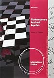 Contemporary abstract algebra