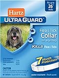 Ultraguard Flea and Tick Large Dog Collar 26", White