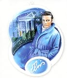 Carlton Cards Heirloom Lighted Elvis Presley Christmas Ornament with Sound