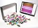 Photo Jigsaw Puzzle of Polaroid of colourful stripes created by coloured fluorescent tubes from Robert Harding