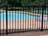 48 Inch High Ornamental Aluminum Swimming Pool Fence Package