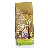 Lindor Milk Chocolate, Assorted Mini Egg Bag, 4.4 Ounce (Pack of 12)