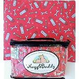 'NUGGLEBUDDY Microwaveable Moist Heat & Aromatherapy Organic Rice Pack. Cold Pack for the Hard Working Man! "TOOL TOSS" Fabric with SPEARMINT EUCALYPTUS Aromatherapy (Misc.)