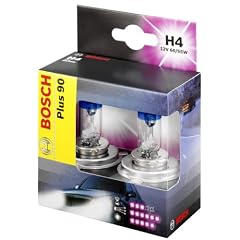 Bosch Autolampenset H4 Plus +90, Doppelbox