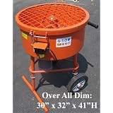Industrial 120L Cement Concrete Mortar Mixer