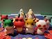 Deluxe Set of Japanese Iwako Puzzle Erasers: 4 Colorful Artic Penguins, 4 Special Colors Hamsters (St Patrick's Day Clover Green, Valentine Red, California Golden Sand, Medium Charcoal Grey (Very Unique) , 1 Lucky Chinese New Year Kung Hei Fat Choy (I.e. Happy New Year in Chinese) Red Panda, 1 Valentine Red Prince Love Frog.
