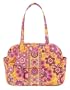 Vera Bradley Baby Bag Bali Gold Purse