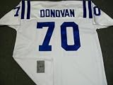 Art Donovan Baltimore Colts White Jersey XL