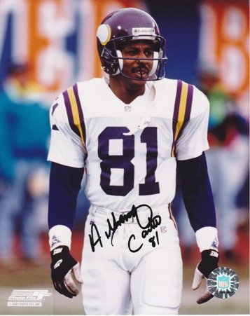 Anthony Carter Autographed Minnesota Vikings 8x10 Photo