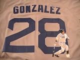 ADRIAN GONZALEZ SIGNED AUTOGRAPHED JERSEY SAN DIEGO PADRES COA + PROOF PHOTO