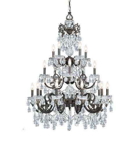 cyber Monday Crystorama 5190 EB CL MWP Legacy Chandelier EnglishB002HPAY2U