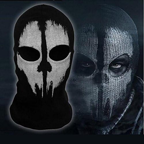 High Quality Balaclava Hood Face Ghost Skull Mask Hood Call of Duty Ghost Mask Biker Halloween Skateboard Hood