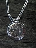 Childrens Girls or Boys Relic Coin Charm, Relic Coin Charm is a classic! Sterling Silver and Solid Brass, it measures 7/8. 16 Sterling Chain