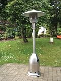 Royal Silver Patio Heater with Light