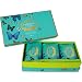 Sugarcane and Lemongrass Portus Cale Boxed Gift Set with 3 Soaps from Castelbel