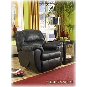 Sonoma Black Rocker Recliner By Ashley Furniture by Ashley