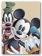 Mickey, Donald, and Goofy - Friends Forever by Walt Disney 16"x12" Art Print Poster Disney